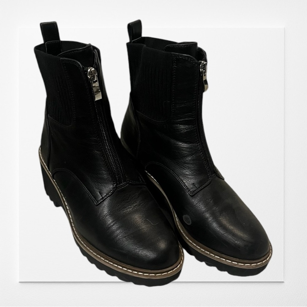 Wedge ankle boots